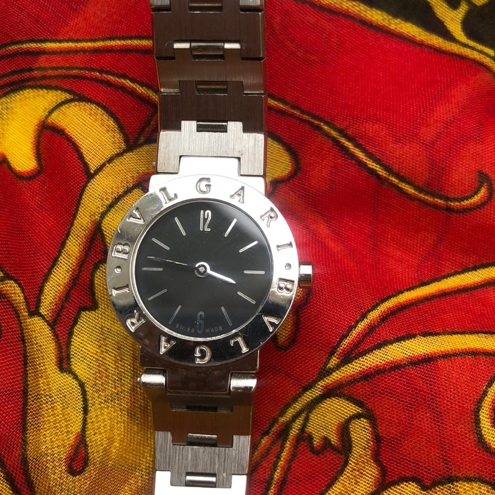 BVLGARI UNISEX SOLID PLATINUM  sizeM circa2000